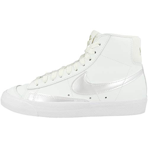 Nike Mid Blazer Mid '77 - Zapatillas deportivas para mujer, color Blanco, talla 37.5 EU