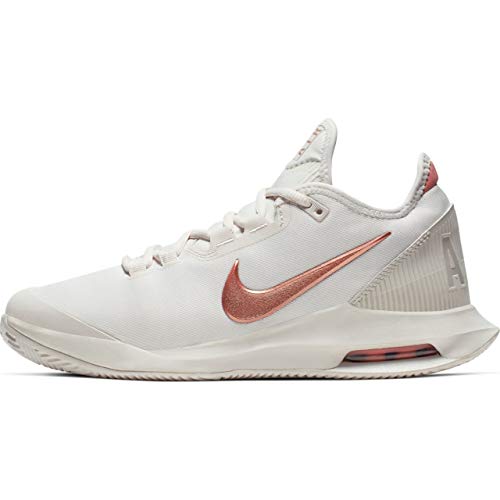 Nike Nikecourt Air MAX Wildcard, Zapatillas de Tenis Mujer, Blanco (Phantom/Mtlc Red Bronze 066), 40.5 EU
