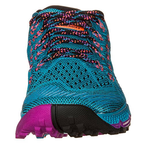 Nike para Mujer Zoom Terra Kiger 3 Zapatillas Deportivas, Color Azul Laguna/Vivid Color Morado
