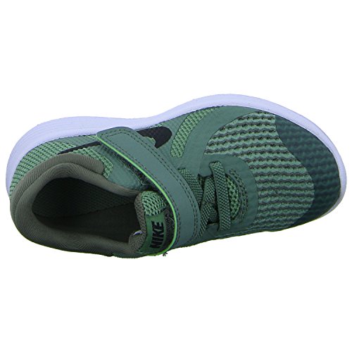 Nike Performance Revolution 4 (TDV) - Zapatillas neutras para bebé, color verde y negro, color, talla 21 EU