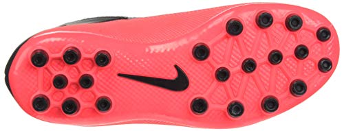 Nike Phantom Vision 2 Academy DF AG, Zapatillas de Fútbol Unisex Adulto, Rojo (Laser Crimson/Metallic Silver/606), 36.5 EU