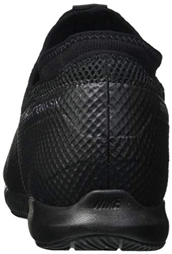 Nike Phantom Vision Academy Dynamic Fit IC, Botas de fútbol Unisex Adulto, Multicolor Black Black Volt 7, 44 EU