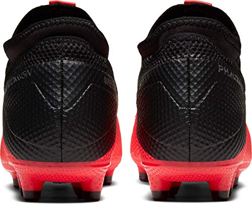 Nike Phantom VSN 2 Academy DF FG/MG, Botas de fútbol Unisex Adulto, Color Rojo metálico Plateado 606, 43 EU