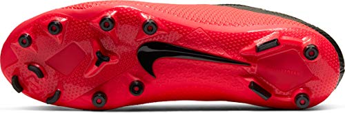 Nike Phantom VSN 2 Academy DF FG/MG, Botas de fútbol Unisex Adulto, Color Rojo metálico Plateado 606, 43 EU