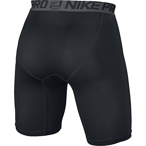 Nike Pro 6" - Pantalón corto para hombre, color Negro (Black/Dark Grey/White), talla M