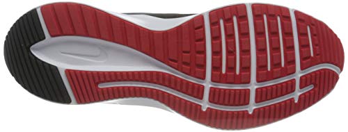 Nike Quest 3, Running Shoe Hombre, Black/University Red-White, 41 EU