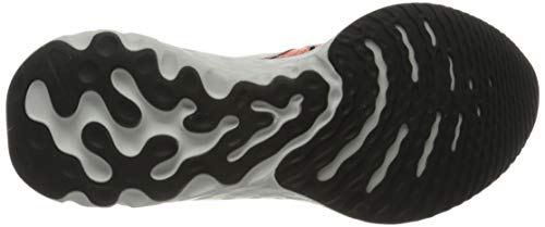 Nike React Infinity Run Flyknit, Zapatillas de Running Mujer, Gris (Platinum Tint/Black-Pink Blast 004), 42 EU
