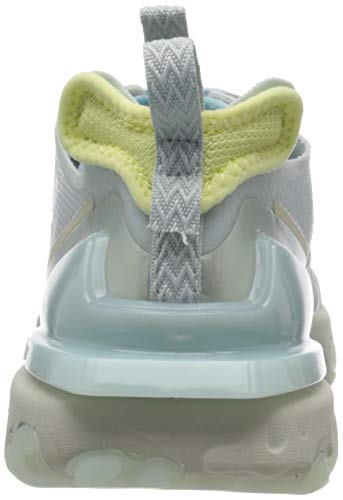 Nike React Vision W, Zapatillas para Correr Mujer, Celestine Blue Light Silver Light Bone Metallic Platinum, 38 EU
