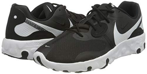 Nike Renew Lucent II, Sneaker Mujer, Black/White, 38 EU
