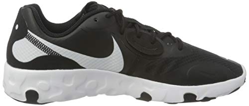 Nike Renew Lucent II, Sneaker Mujer, Black/White, 38 EU