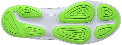 Nike Revolution 4 EU, Zapatillas de Running Hombre, Platinum Tint/Black-Electric Green-Atmosphere Grey-White, 41
