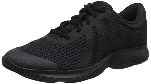 Nike Revolution 4 (GS), Zapatillas de Deporte Mujer, Multicolor (943309 004 Negro), 36.5 EU