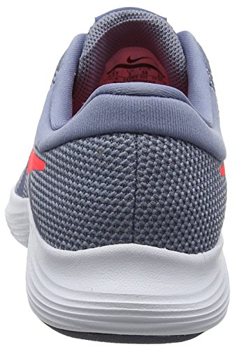 Nike Revolution 4 (GS), Zapatillas de Running Hombre, Gris (Ashen Slate/Flash Crimson-Diffused Blue 400), 36.5 EU