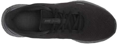 Nike Revolution 5, Running Shoe Mujer, Black/Anthracite, 41 EU