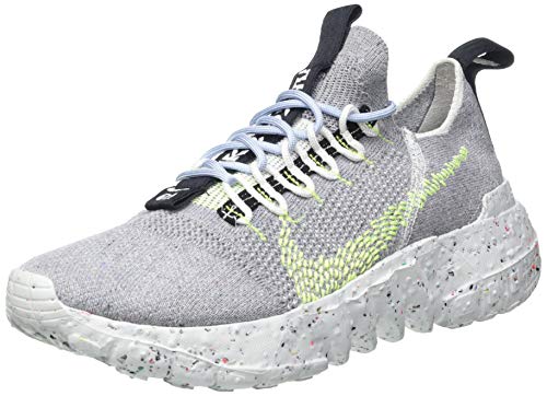 Nike Space Hippie 01, Zapatillas Deportivas Hombre, Grey Volt Glow Photon Dust, 41 EU