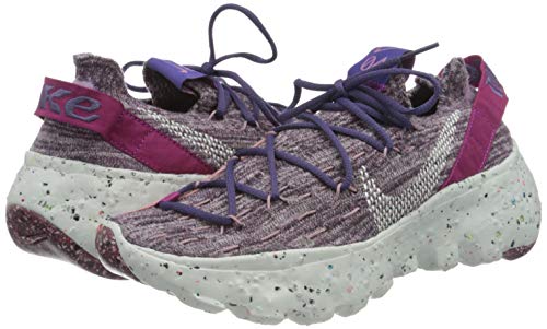 Nike Space Hippie 04, Zapatillas Deportivas Mujer, Cactus Flower Photon Dust Gravity Purple, 39 EU