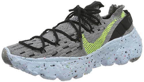 Nike Space Hippie 04, Zapatillas Deportivas Mujer, Grey Volt Black Dk Smoke Grey, 36 EU