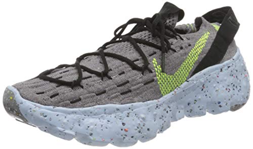 Nike Space Hippie 04, Zapatillas para Correr Hombre, Wolf Grey Volt Black Dark Smoke Grey, 41 EU