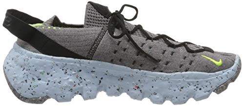 Nike Space Hippie 04, Zapatillas para Correr Hombre, Wolf Grey Volt Black Dark Smoke Grey, 42 EU