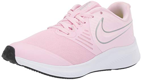 Nike Star Runner 2 (GS), Zapatillas de Running Unisex Adulto, Rosa (Pink Foam/Mtlc Silver/Volt 601), 36.5 EU