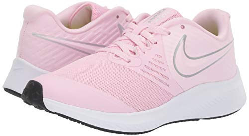 Nike Star Runner 2 (GS), Zapatillas de Running Unisex Adulto, Rosa (Pink Foam/Mtlc Silver/Volt 601), 38.5 EU