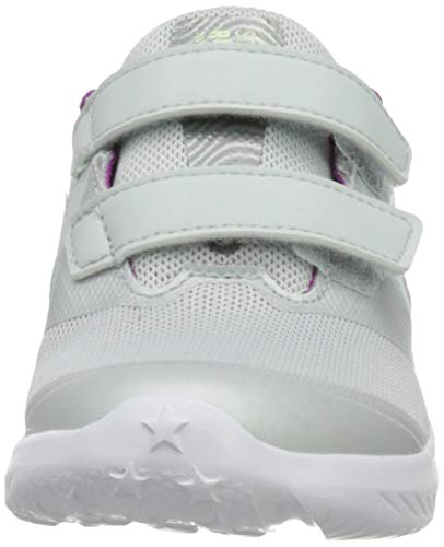 Nike Star Runner 2 Power (TDV), Zapatillas para Correr Niñas, Pure Platinum Multi Color Barely Volt Red Plum White, 27 EU