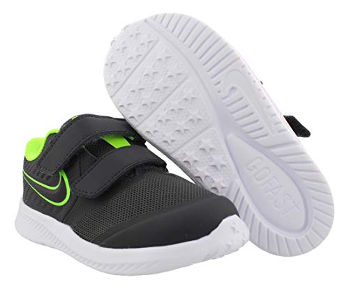 Nike Star Runner 2 (TDV), Zapatillas de Gimnasia Unisex bebé, Negro (Anthracite/Electric Green/White 004), 23.5 EU