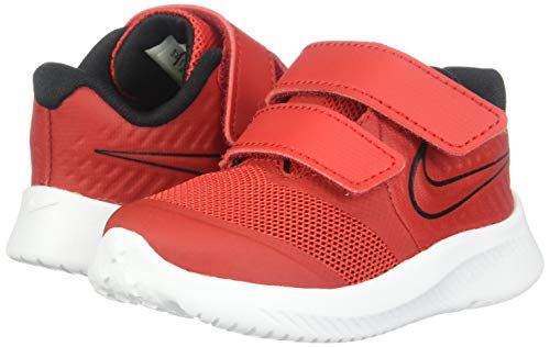 Nike Star Runner 2, Zapatillas de Atletismo Niños, Multicolor (University Red/Black/Volt 600), 27 EU
