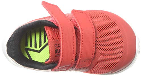 Nike Star Runner 2, Zapatillas de Atletismo Niños, Multicolor (University Red/Black/Volt 600), 27 EU
