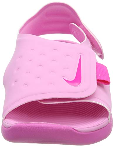 Nike Sunray Adjust 5 (GS/PS), Zapatos de Playa y Piscina Niños, Rosa (Psychic Pink/Laser Fuchsia 601), 35 EU
