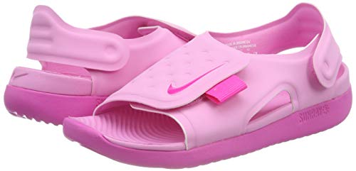 Nike Sunray Adjust 5 (GS/PS), Zapatos de Playa y Piscina Niños, Rosa (Psychic Pink/Laser Fuchsia 601), 35 EU