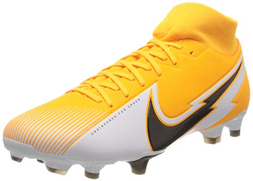 Nike Superfly 7 Academy FG/MG, Football Shoe Unisex Adulto, Laser Orange/Black-White-Laser Orange, 46 EU