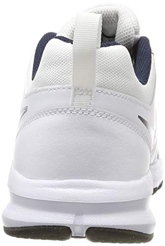 NIKE T-Lite XI, Cross Trainer Hombre, Blanco (White/Obsidian/Black/Metallic Silver 101), 44 EU