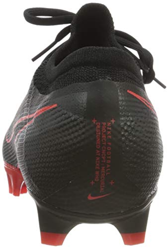 Nike Vapor 13 Pro FG, Football Shoe Unisex Adulto, Black/Black-Dark Smoke Grey, 46 EU