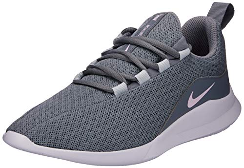Nike Viale (GS), Zapatillas de Atletismo Mujer, Multicolor (Cool Grey/Pink Foam/Pure Platinum/White 003), 35.5 EU