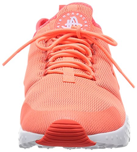 Nike W Air Huarache Run Ultra, Zapatillas de Deporte Mujer, Naranja (Bright Mango/White), 38
