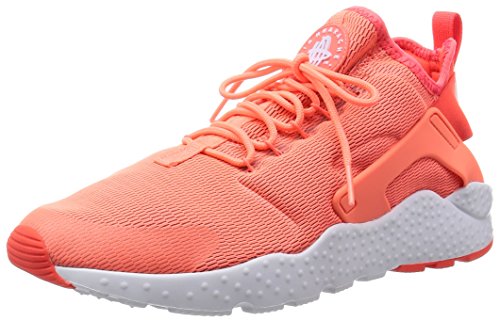Nike W Air Huarache Run Ultra, Zapatillas de Deporte Mujer, Naranja (Bright Mango/White), 38