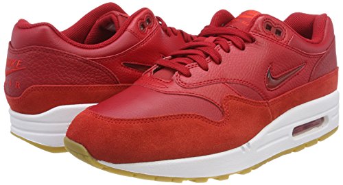 Nike W Air MAX 1 Premium SC, Zapatillas de Gimnasia Mujer, Rojo (Gym Re D G Y M Re D S P E E D Red 602), 44.5 EU