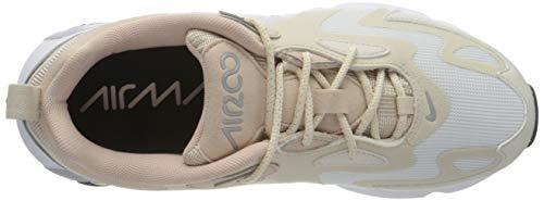 Nike W Air MAX 200, Zapatilla de Correr Mujer, Cumbre Blanco/Plata Metalica, 38 EU