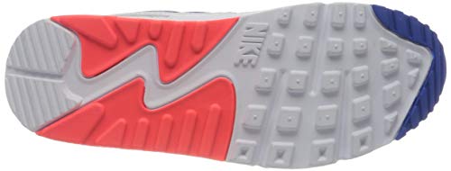 Nike W Air MAX 90, Zapatillas para Correr Mujer, White Racer Blue Flash Crimson, 39 EU