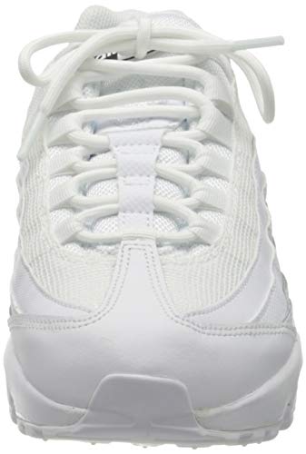 Nike W Air MAX 95, Zapatillas para Correr Mujer, White Black White, 36.5 EU