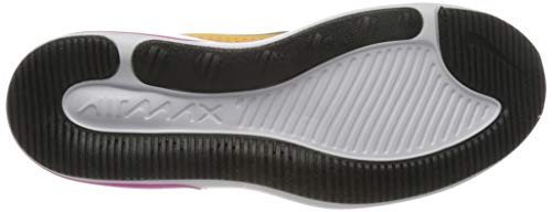 Nike W Air MAX Dia, Zapatilla de Correr Mujer, Blanco/Negro/Polen Rise/Hydrogen Blue, 39 EU
