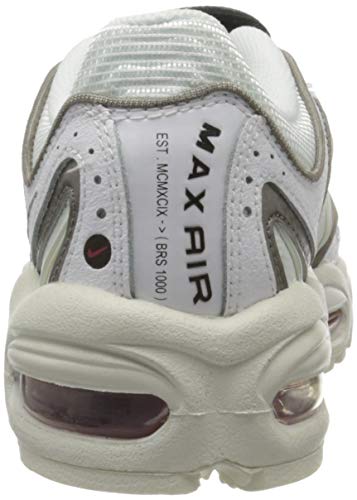 Nike W Air MAX Tailwind IV SE, Zapatillas para Correr Mujer, White Black Summit White Gym Red, 38.5 EU