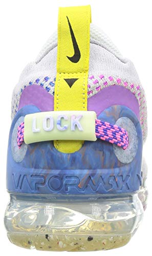 Nike W Air Vapormax 2020 FK, Zapatillas para Correr Mujer, Pure Platinum Black Multi Color, 40 EU