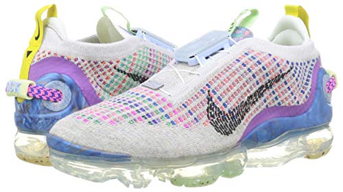 Nike W Air Vapormax 2020 FK, Zapatillas para Correr Mujer, Pure Platinum Black Multi Color, 40 EU