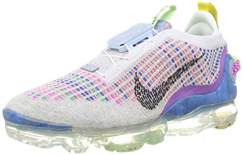 Nike W Air Vapormax 2020 FK, Zapatillas para Correr Mujer, Pure Platinum Black Multi Color, 40 EU