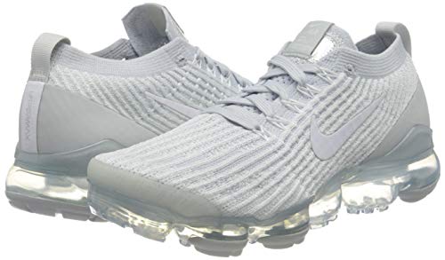 Nike W Air Vapormax Flyknit 3, Zapatillas de Atletismo Mujer, Blanco (White/White/Pure Platinum 000), 38 EU