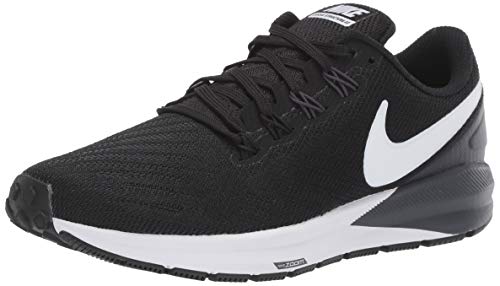 Nike W Air Zoom Structure 22, Zapatillas de Running Mujer, Negro (Black/White/Gridiron 002), 40 EU