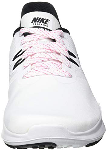Nike W In-Season TR 8 PRNT, Zapatillas de Gimnasia Mujer, Multicolor (White/Black/Laser Fuchsia 100), 43 EU