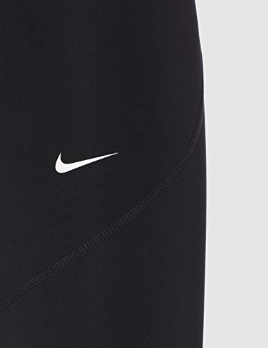 NIKE W NP Tight Sport Trousers, Mujer, Black/White, XL